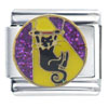 Circus Cat Italian Charm Bracelets