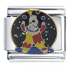 Fun Circus Clown Juggler Italian Charm