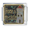 Home Is My Castle Italian Charm