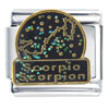 Constellation Scorpio Italian Charm