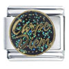 Latin Carpe Diem Italian  Charm 
