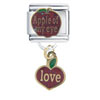 Dangle Love Apple Of My Eye Italian Charm