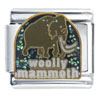 Woolly Mammoth Italian Charm