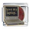 Love My Laptop Italian Charm