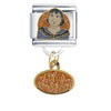 Davy Crockett Dangle Italian Charm