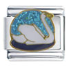 White Majestic Swan Italian Charm