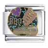 Heart Bbq Italian Charm