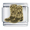 Cowboy Boots Italian Charm