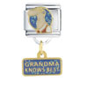Grandma Knows Best Dangle Dangle Italian Charm