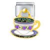 Purple Rose Barista Mug Italian Charm