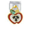 Dangle Red Apple Italian Charm