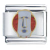 Tiki Man Grey Italian Charm