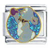 Rabbit With Valentine Italian Charm