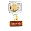 Albert Einstein Dangle Italian Charm