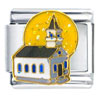  Hand   Painted  Church Italian Charm