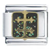Cross Of Lorraine Italian Charm