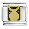  Horn  Moon Symbol  Italian   Charm 