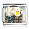 Study Hard Party Hard Italian Charm