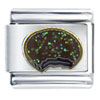 Chocolate Patty Italian Charm