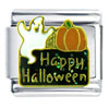 Pumpkin Happy Halloween Italian Charm