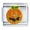 Halloween Happy Face Italian Charm