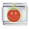 Happy Face Ornament Italian Charm