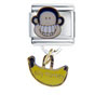 Silly Monkey Italian Charm