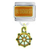 Buddhist Dangle Italian Charm
