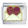 Be Mine Valentine Heart Italian Charm