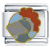 Knight's Helmet Italian Charm