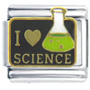 I Heart Science Italian Charm