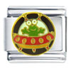 Alien Space Ship Italian Charm