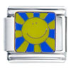 Happy Face Sun Italian Charm