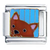 Peek A Boo  Kitty  Italian Charm