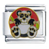 Hand Painted Panda Bear Italian Charm