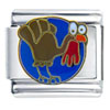  Hand   Painted  Turkey Italian Charm
