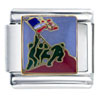 Iwo Jima Italian Charm