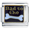 Bad To The Bone Italian Charm