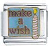Make A Birthday Wish Italian Charm