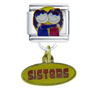  Sisters  Hug Italian Charm