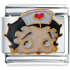 Betty Boop Nurse Italian Charm