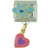 Blue's Clues Blue With Heart Italian Charm