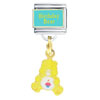 Dangle Birthday Care Bear  Italian  Charm