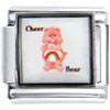 "cheer Bear" Care Bear Licensed Italian Charm