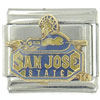 Ncaa College San Jose State Licensed Italian Charm