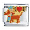 Davey &amp; Pet Goliath Love Licensed Italian Charm