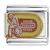 Duncan Yo Yo Classic Logo Licensed Italian Charm