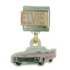 Elvis Car Dangle Licensed Italian Charm