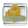 Garfield Logo Licensed Italian Charm