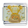 Garfield Halloween Licensed Italian Charm